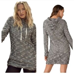 Fabletics Yukon Hooded Sweater Tunic Dress Size S